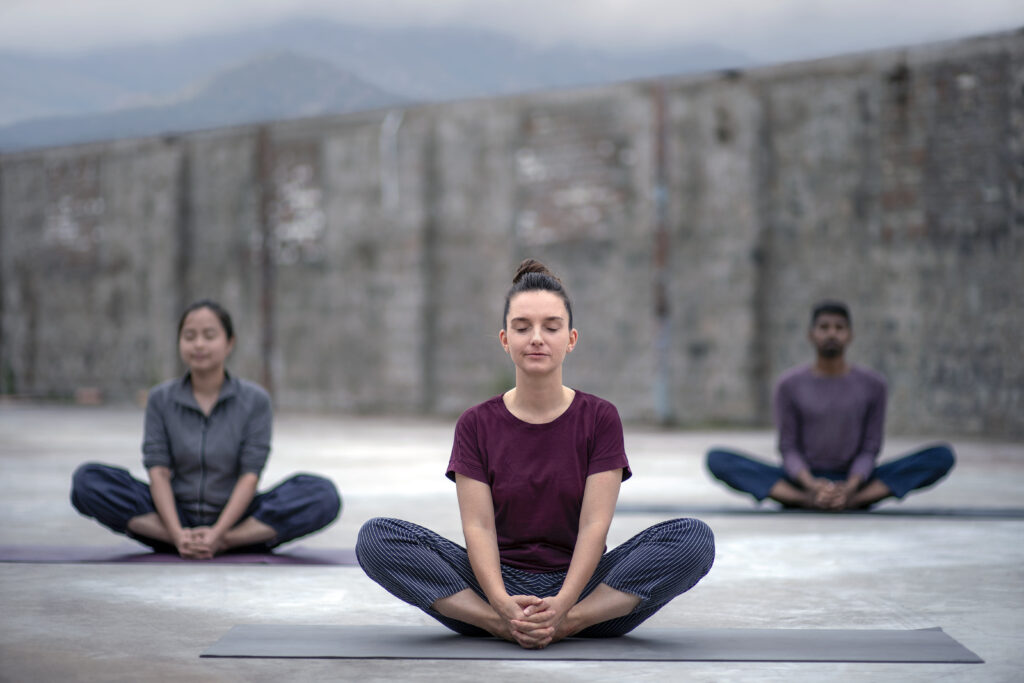 Upa Yoga practice